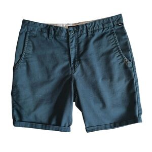 VANS Teal Stretch Chino Shorts Men’s Size 34
